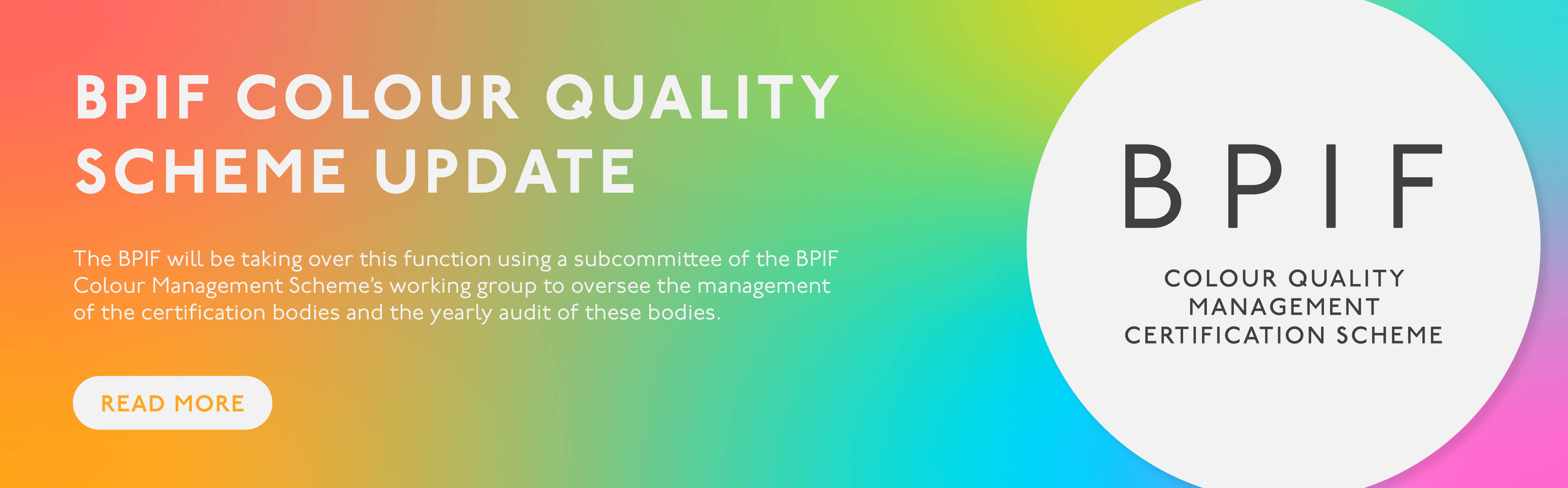 BPIF Colour Quality Management Scheme update