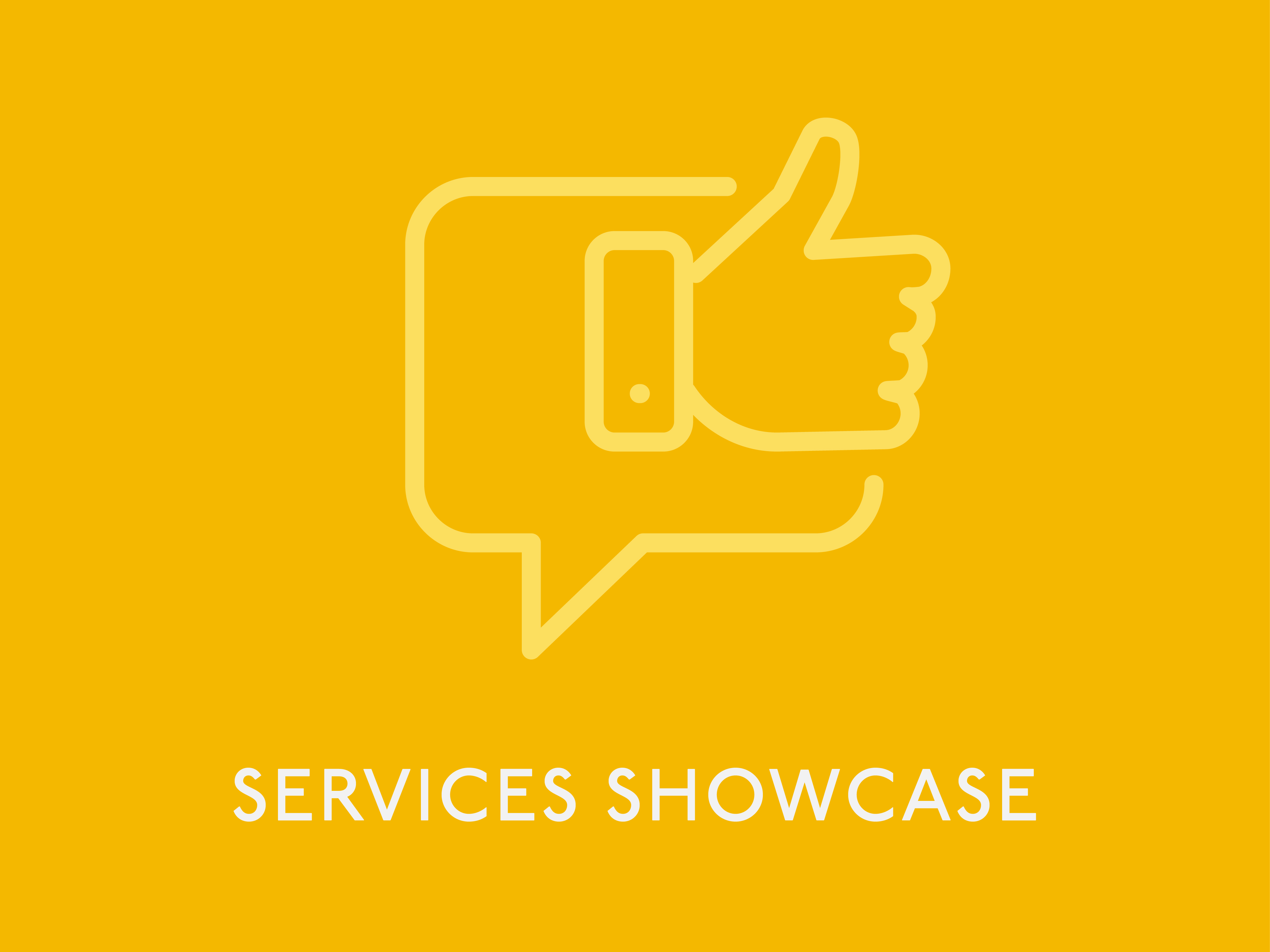 PROFESSIONAL SERVICES - SERVICES SHOWCASE