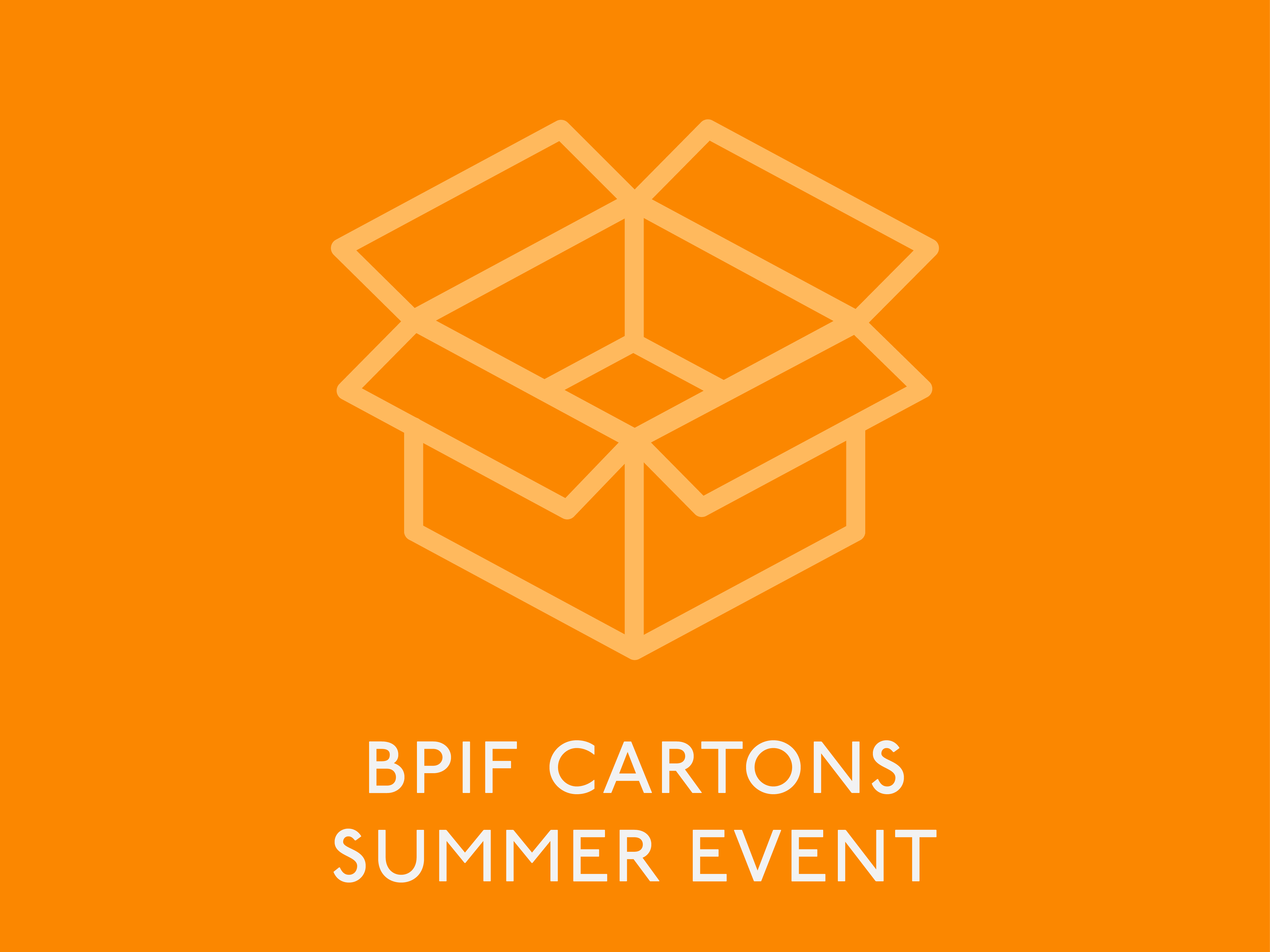 BPIF CARTONS SUMMER EVENT - SAVE THE DATE