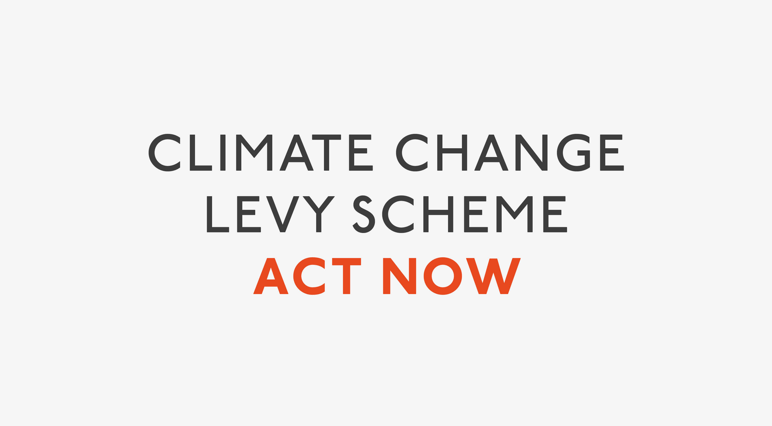 Climate Change Levy discount – Final Call