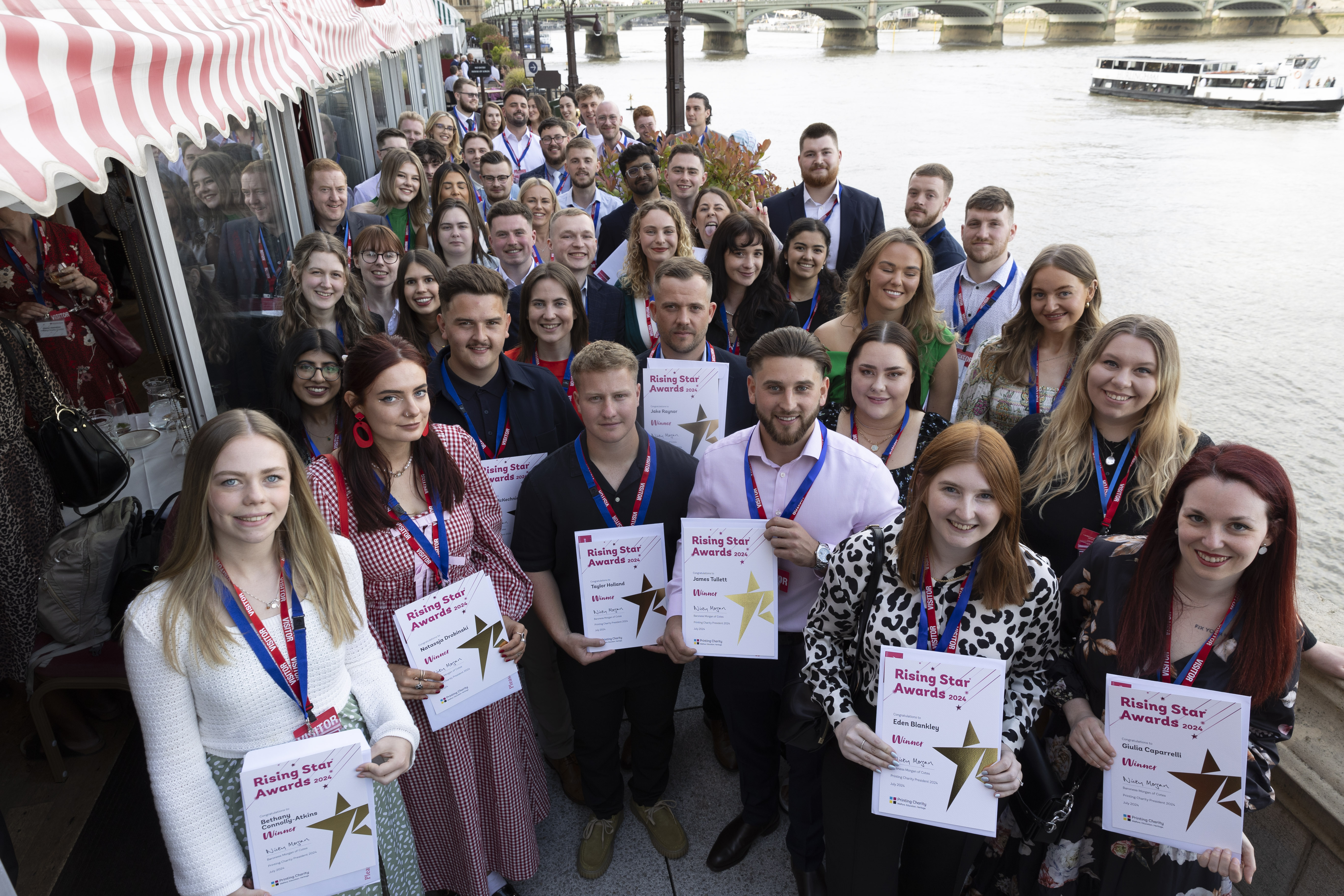 Westminster is Star-struck: the print industry celebrates the Printing Charity’s 2024 Rising Stars