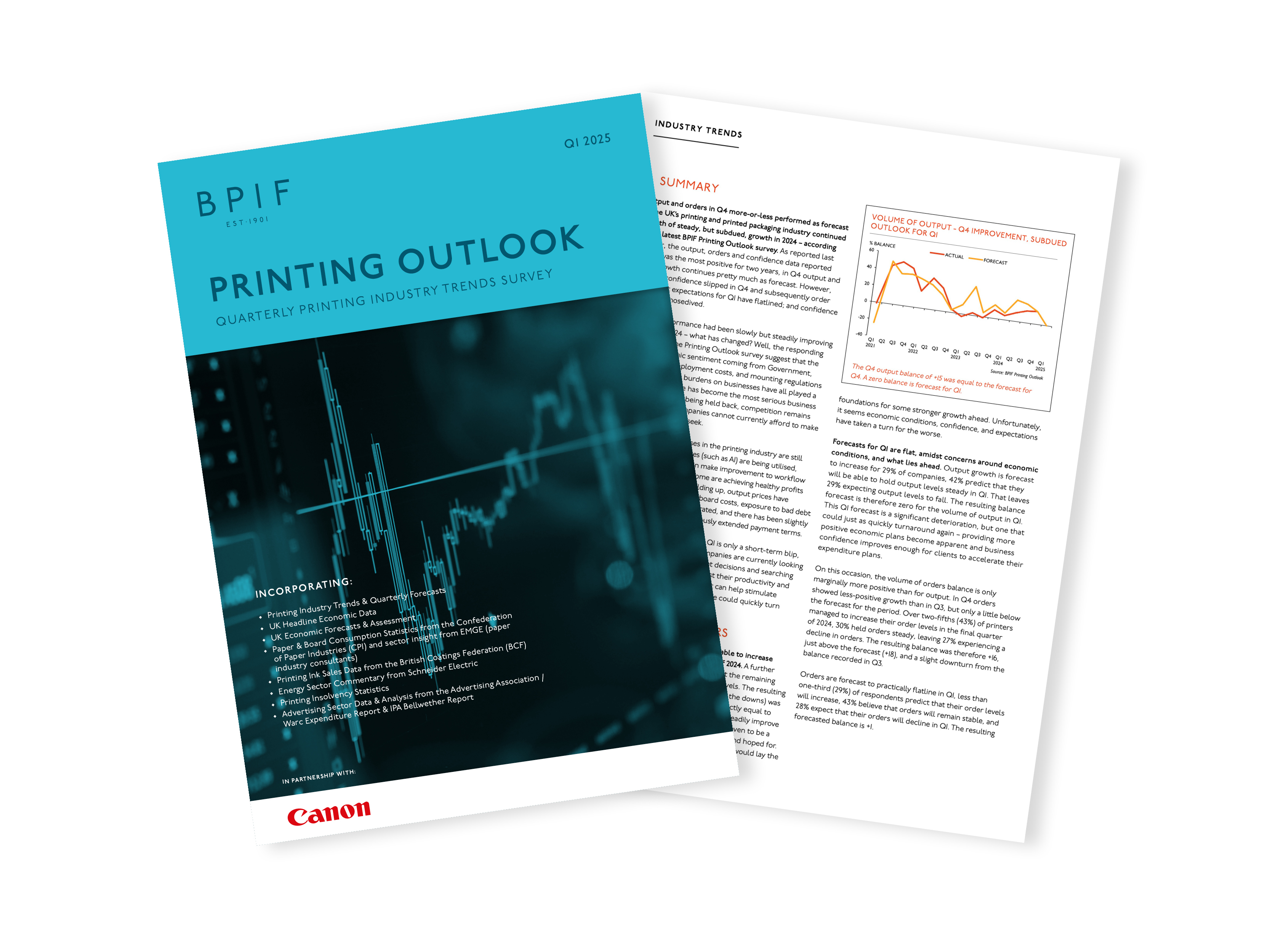 POSITIVE Q4 OUTPUT AND ORDERS GROWTH IN-LINE WITH FORECAST – BUT A NOSEDIVE IN CONFIDENCE HAS DEPRESSED EXPECTATIONS FOR Q1