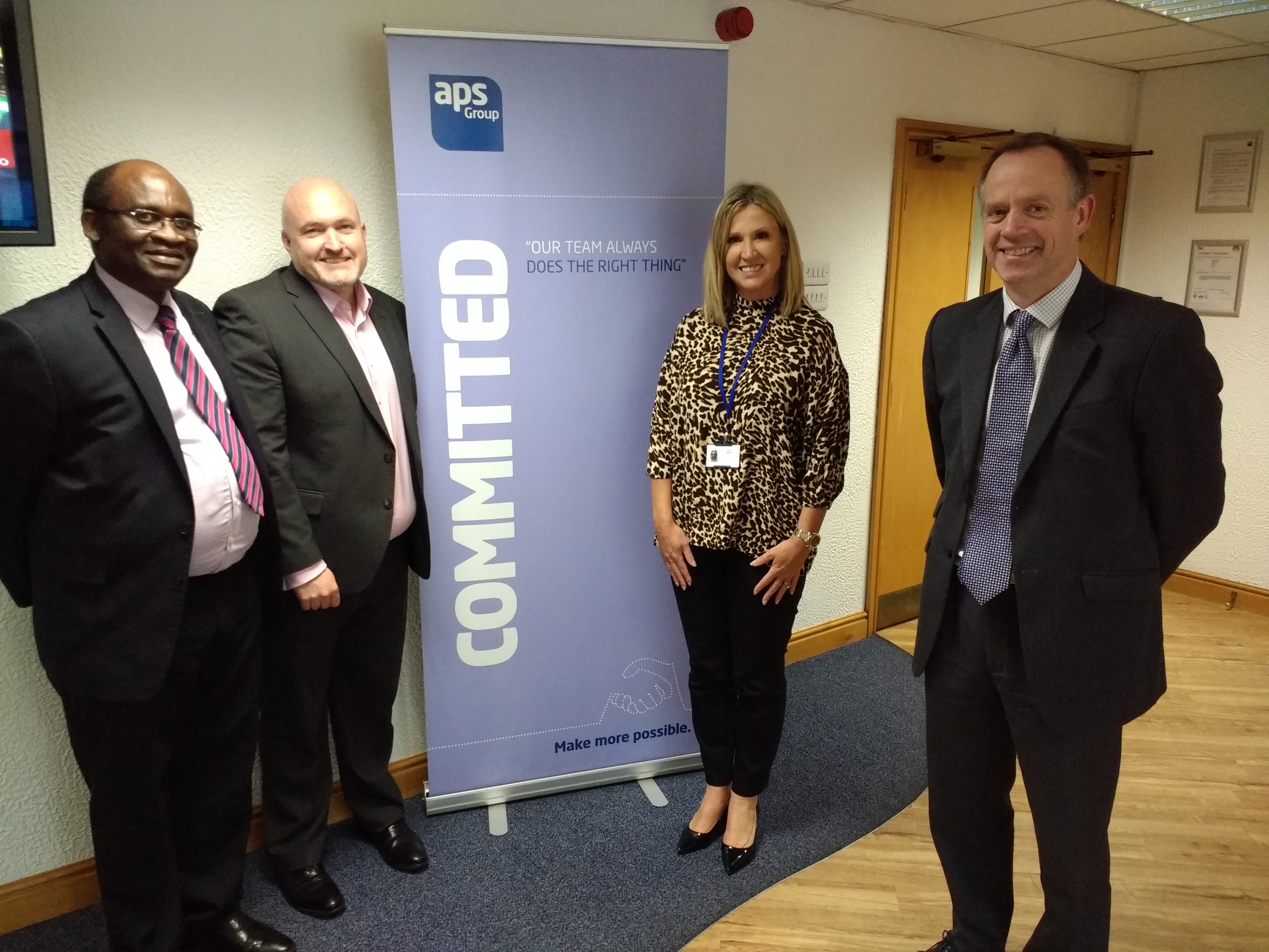 APS Group host a visit from the BPIF and BEIS