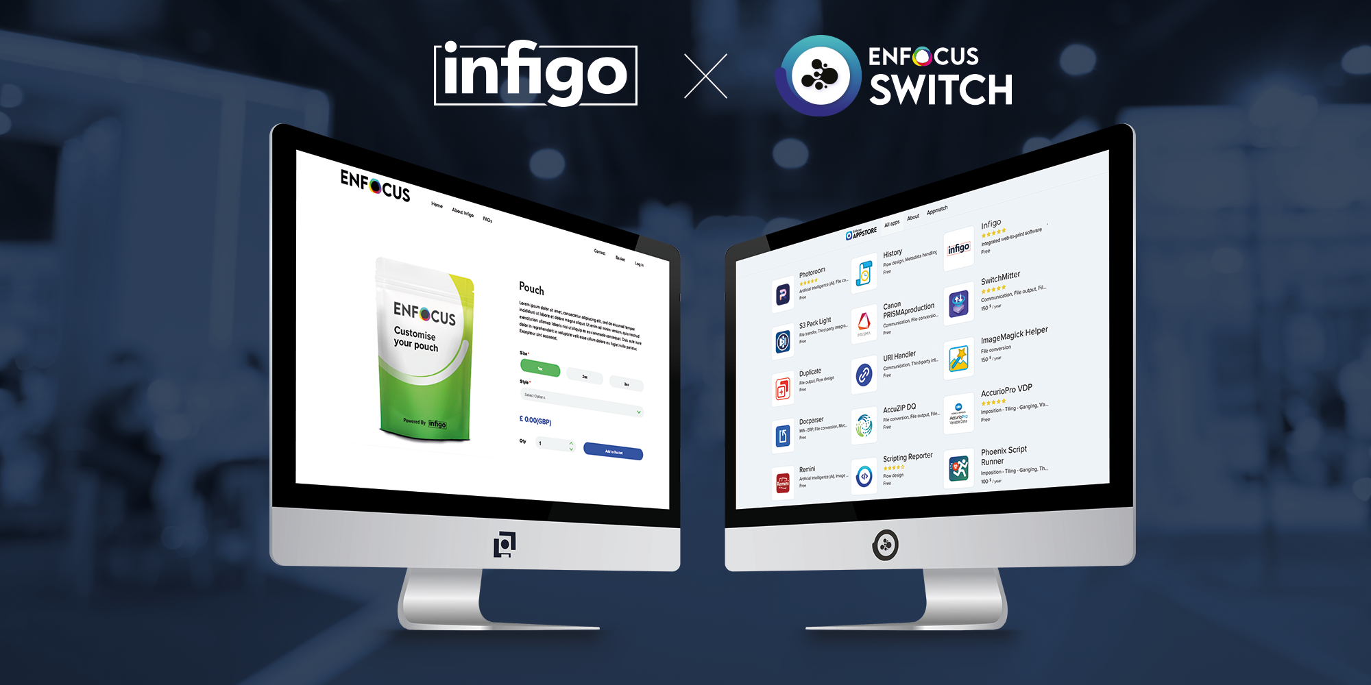 Infigo and Enfocus revolutionise workflow creation with Connect: Switch module