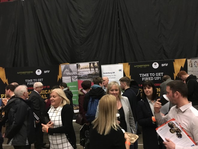 BPIF promotes the industry at Leeds Apprenticeship Recruitment Fair